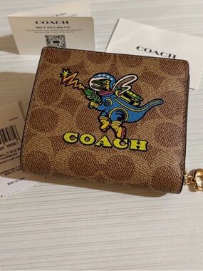 Coach Rexy signature collection wallet *nwt!!!